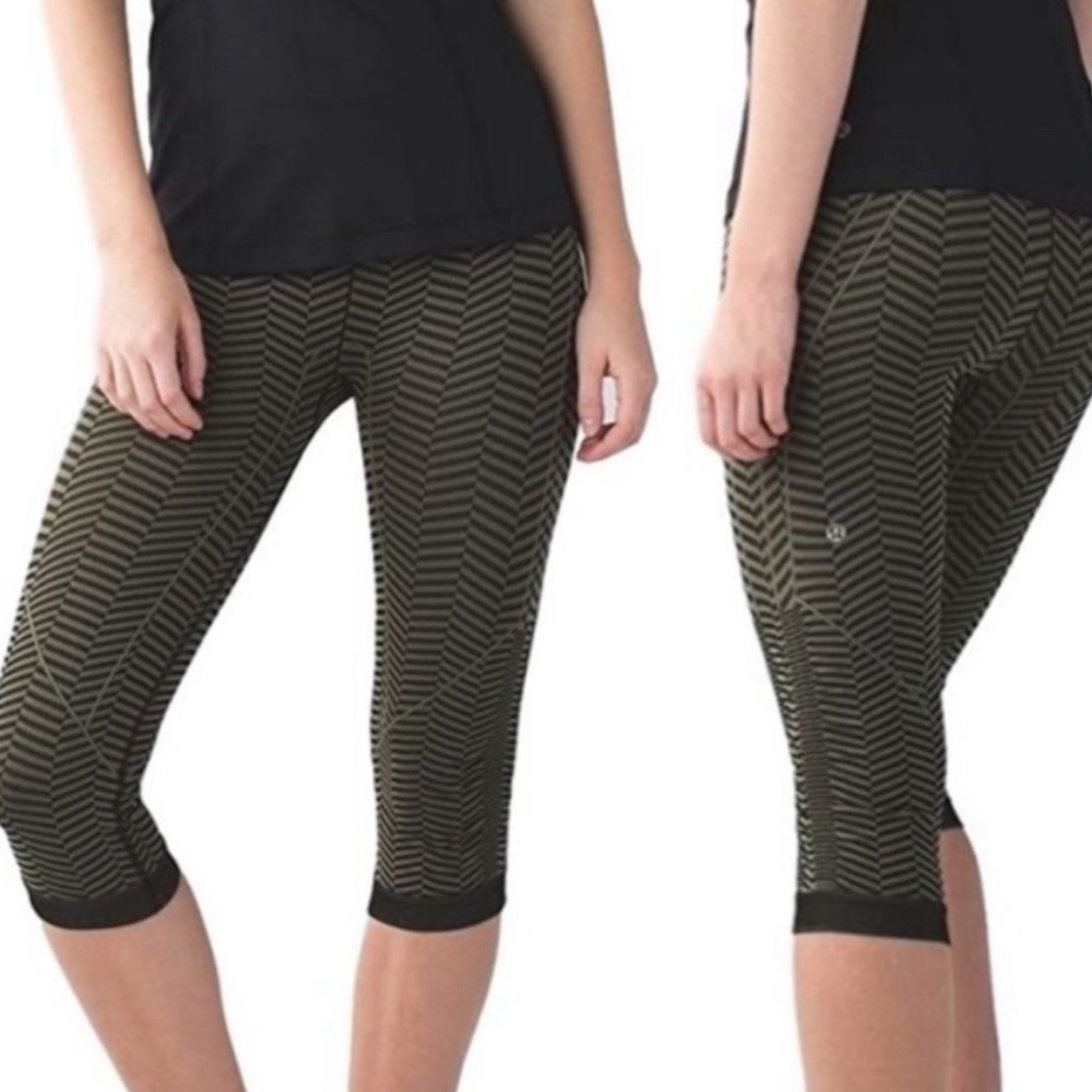 Lululemon In The Flow Women’s Crop Leggins Size 4